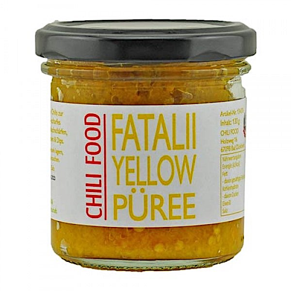 Fatalii Yellow Chili Puree