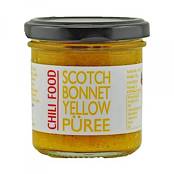 Scotch Bonnet Yellow Chili Puree