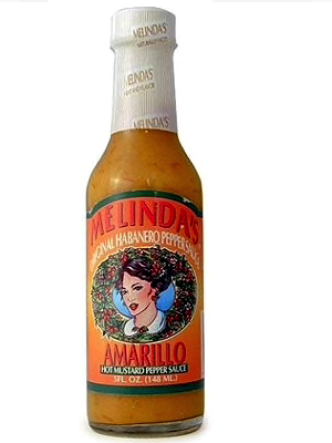 Melinda's Amarillo Hot Mustard Pepper Sauce 148 ml