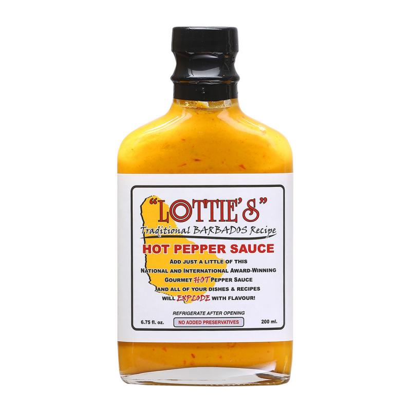 ​Lottie's Traditional Barbados Yellow Hot Pepper Sauce