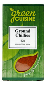Chili, Malen / Ground Chilli Peppers 50gr