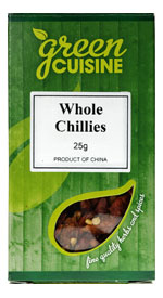 Chili Hel / Chilli Whole 25g