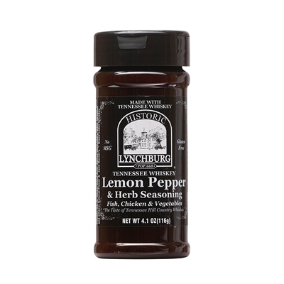Historic Lynchburg Tennessee Whiskey Lemon Pepper & Herb Seasoning