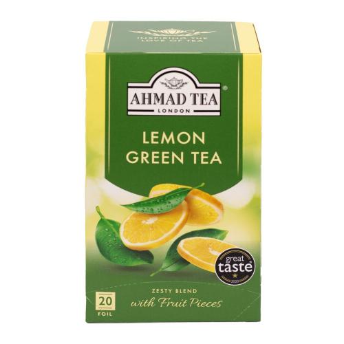 AHMAD TEA Lemon Green Tea (20 tepåsar)