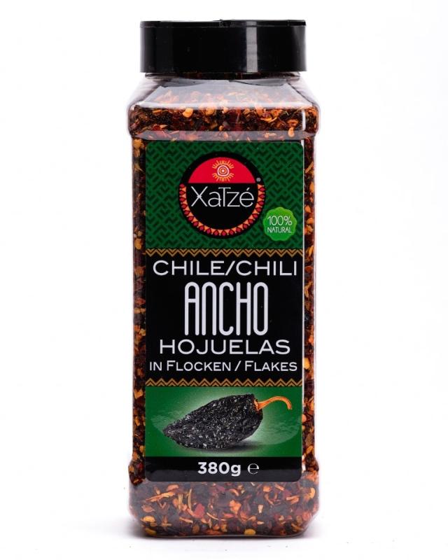 Dried Ancho Chilli Flakes 380gr