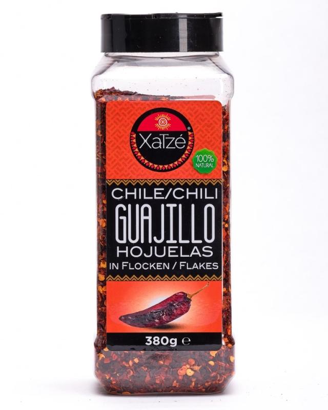 Dried Guajillo chili flakes  380gr