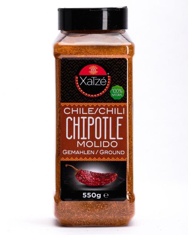 Chilipulver - Chipotle Molido 550g