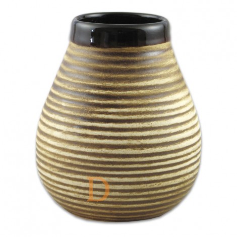 Calabaza Mate Rustico ceramic brown 350ml