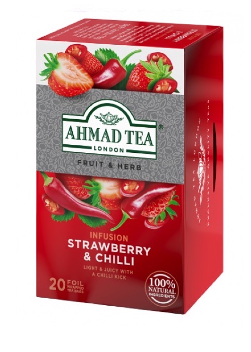 Herbal Tea. Strawberry & Chili 20 Teabag