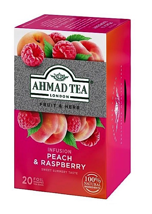 Herbal Tea. Peach & Raspberry 20 teabags