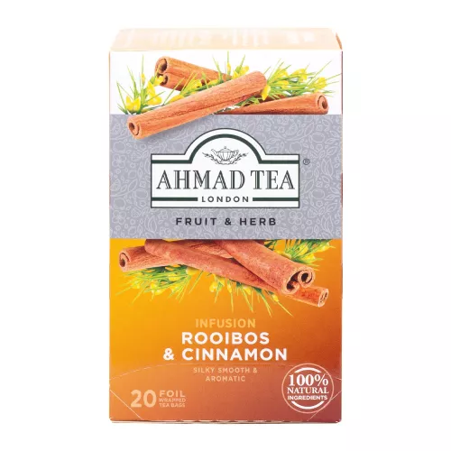 AHMAD TEA Rooibos & Cinnamon (20 tepåsar)