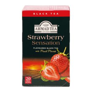 AHMAD TEA Strawberry Sensation (20 tepåsar)