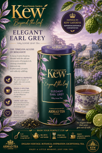 Ahmad Tea KEW Elegant EG Caddy (lösvikt, 100g)