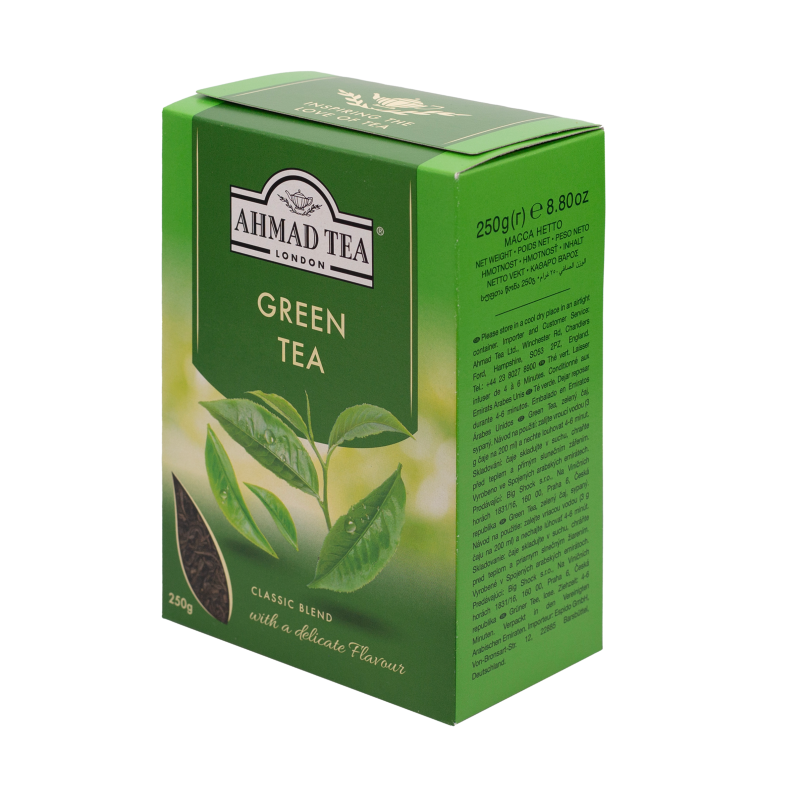 AHMAD TEA Green Tea (lösvikt, 250g)