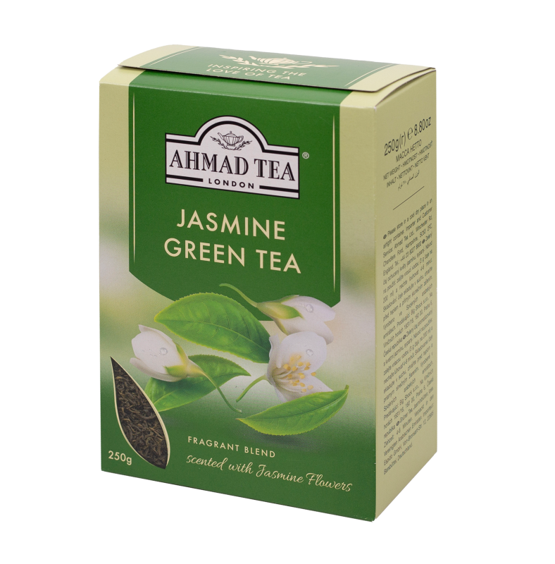 AHMAD TEA Jasmine Green Tea (lösvikt, 250g)