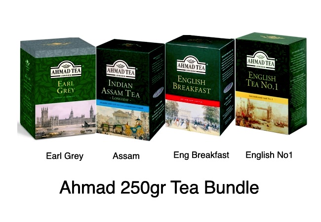 Ahmad  250gr Loose Tea Bundle