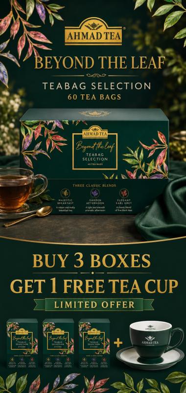 Ahmad Tea KEW Teabag Selection Pack (30 tepåsar)