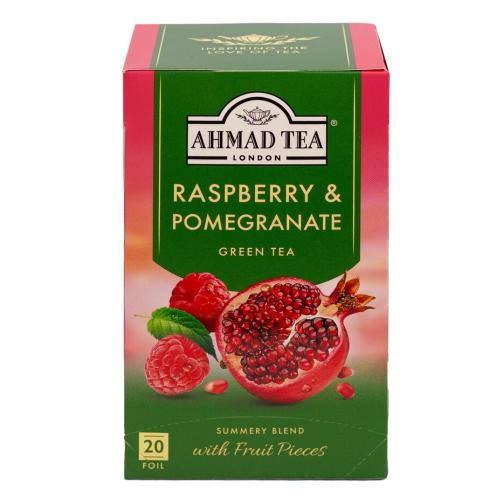AHMAD TEA Raspberry & Pomegranate (20 tepåsar)