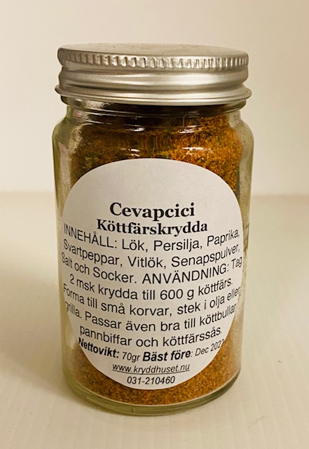 Cevapcici (Köttfärskrydda ) 70gr