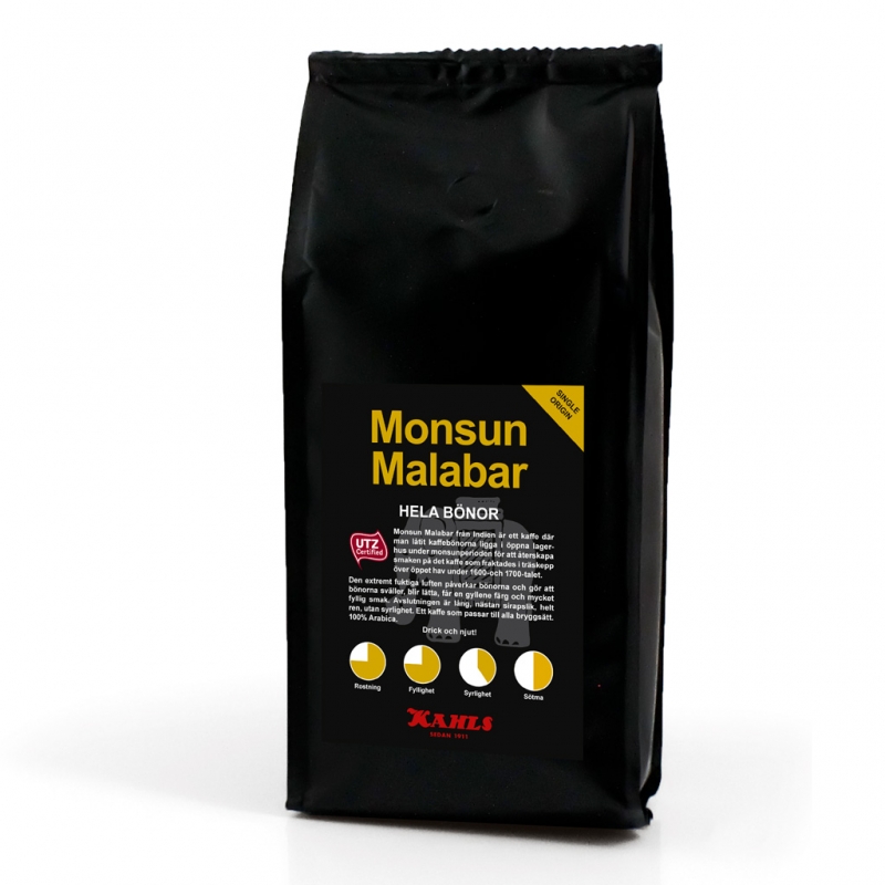 Monsun Malabar 200 g Helt Kaffe ( UTZ )