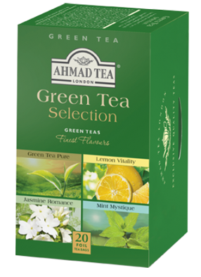 Ahmad Te Grönt Te / GREEN TEA SELECTION 20 Teabags