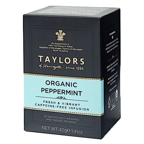 Taylors of Harrogate Organic Pepperint 20 Teabags