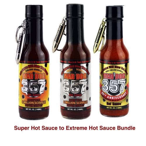 Super Hot Sauce to Extreme Hot Sauce Bundle