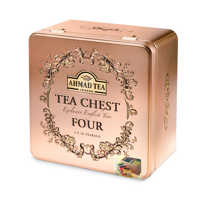 ​Tea Chest Four & Tea Treasure 10 x foil wrapped  teabag