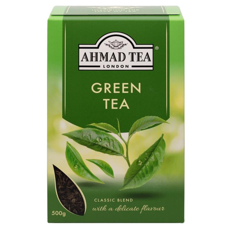 AHMAD TEA Green Tea Pure (lösvikt, 500g)