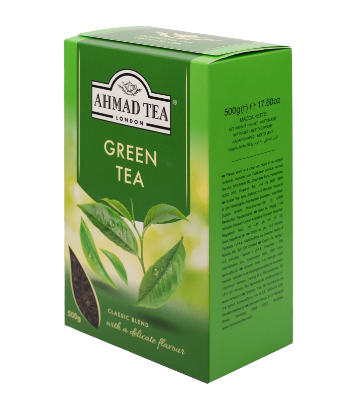 AHMAD TEA Green Tea Pure (lösvikt, 500g)
