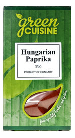 Green Cuisine Ungersk Paprika 35gr ​(Pack of 6)