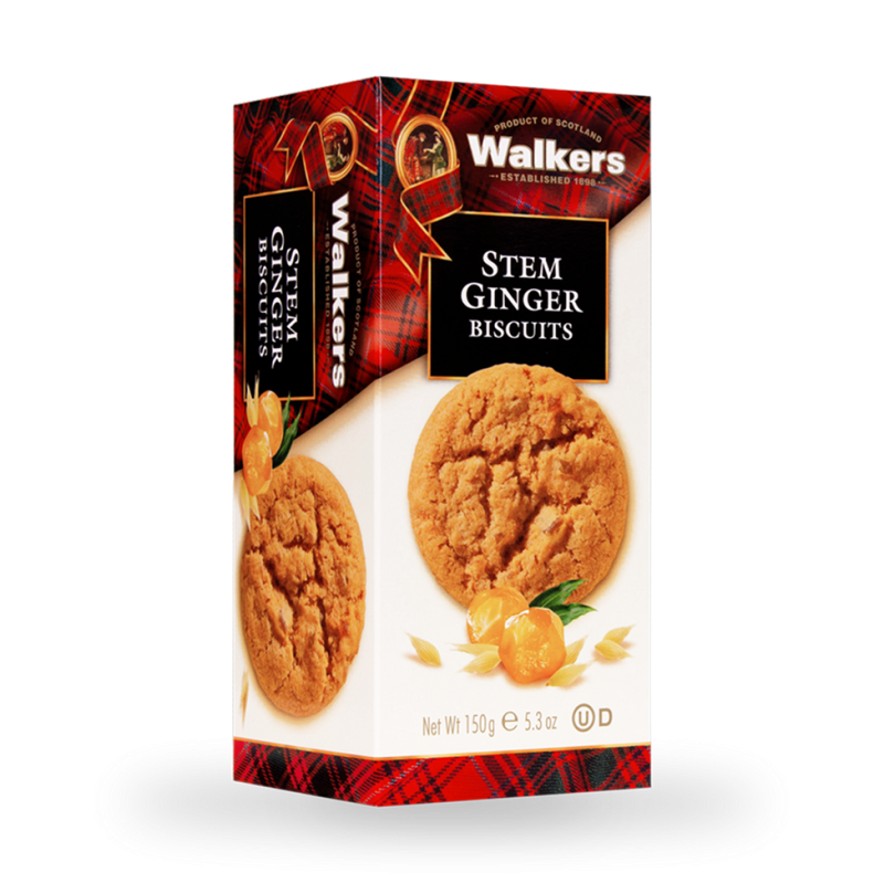 Walkers Stem Ginger Biscuits (150g)
