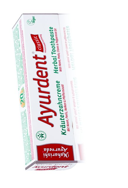 Ayurdent tandkräm med neem (BDHI naturlig kosmetika certifierad)