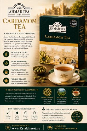 Ahmad Tea Cardamon Tea 100-pack