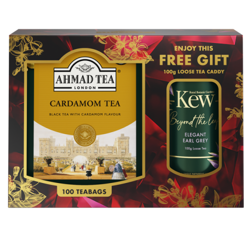 AHMAD TEA 100 Tagged t/b Earl Grey + 100g KEW Garden Afternoon