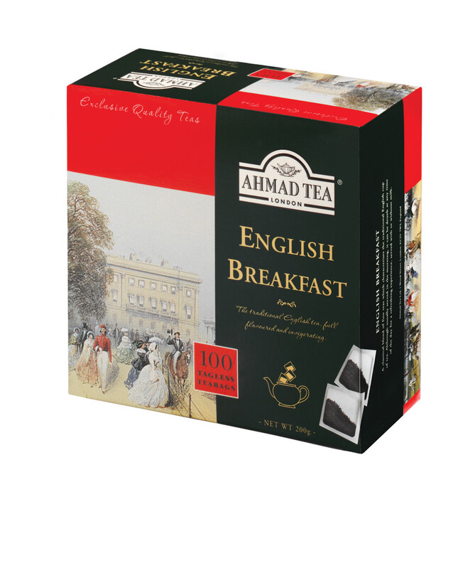 6x100 Tagless ( Tepåsar ) English Breakfast Tea