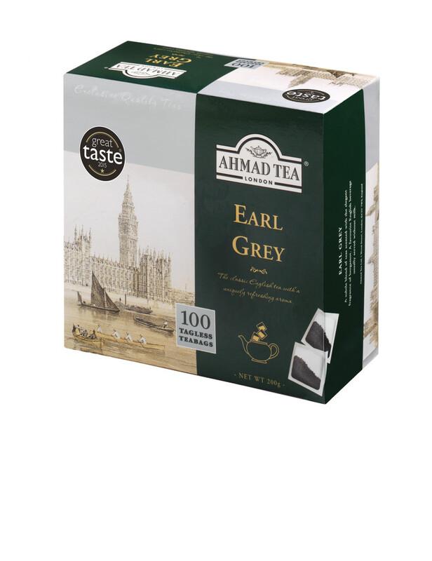 100 Tagless ( tepåsar ) Earl Grey Tea