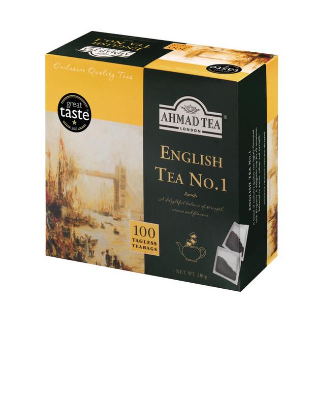100 Tagless Tepåsar  English Tea No.1