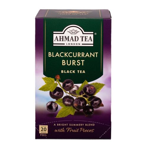 AHMAD TEA Blackcurrant Burst (20 tepåsar)