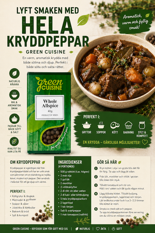 GC Kryddpepparkorn (40g)
