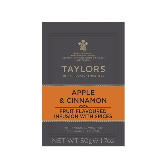 Taylors of Harrogate Apple & Cinnamon Herbal (20 tepåsar)