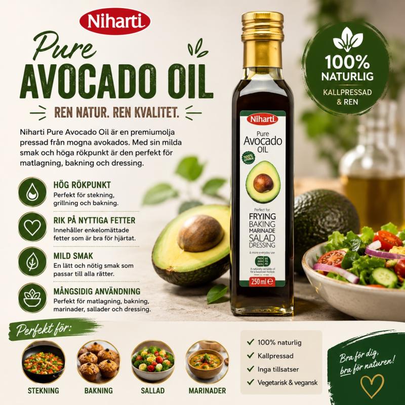 Niharti Avocado Oil (250ml)