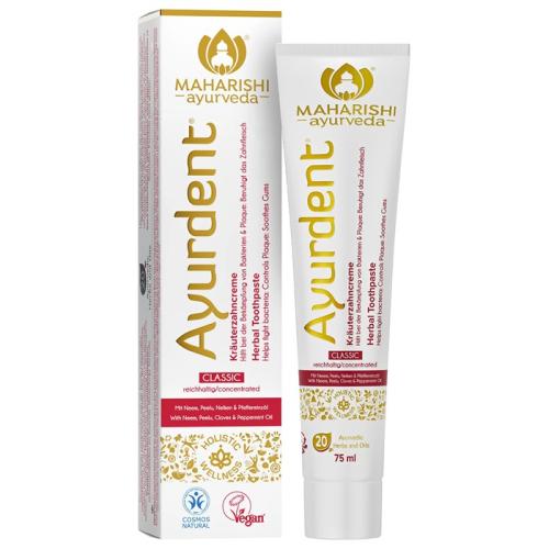 Ayurdent tandkräm med neem (BDHI naturlig kosmetika certifierad)