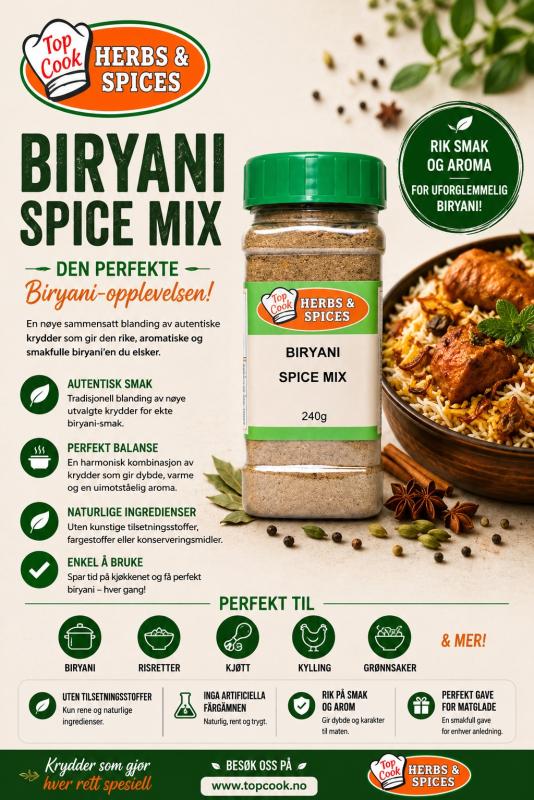 GC Biryani Kryddblandning (240g)