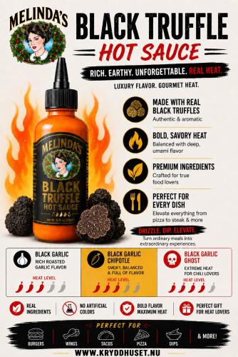 Melinda's Black Truffle Hot Sauce (355ml)