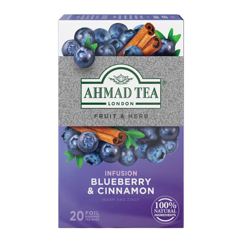 AHMAD TEA Blueberry & Cinnamon 20-pack