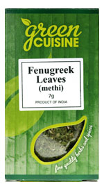 Bockhornsklöver (blad) / Fenugreek Leaf (Methi Leaves) 7g