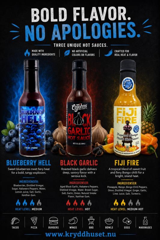 Bold Flavor No Apologies