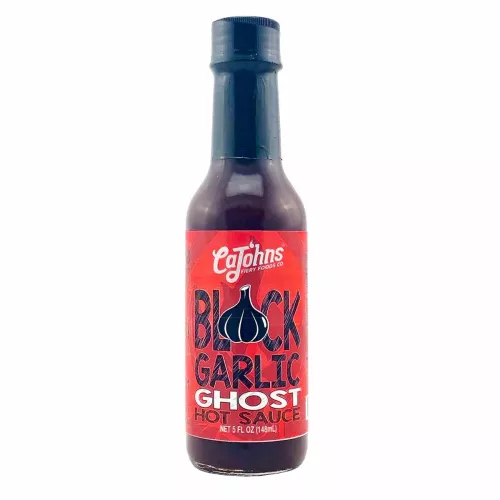 Cajohns Black Garlic Ghost Hot Sauce (148ml)