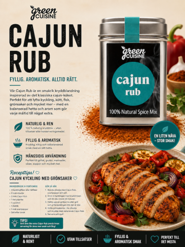 GC Cajun Rub (65g)